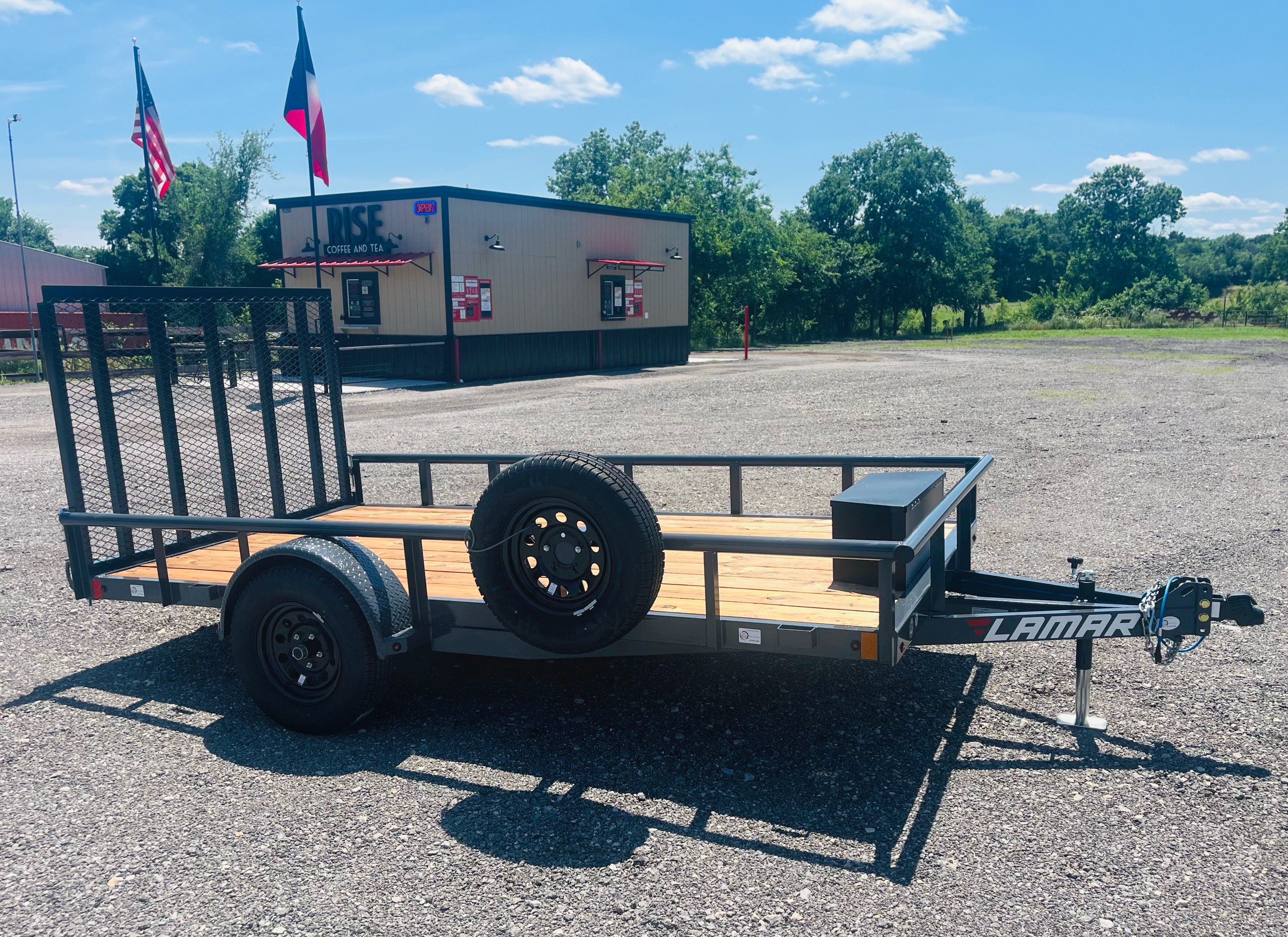 77" x 12' Utility Trailer - Image 1